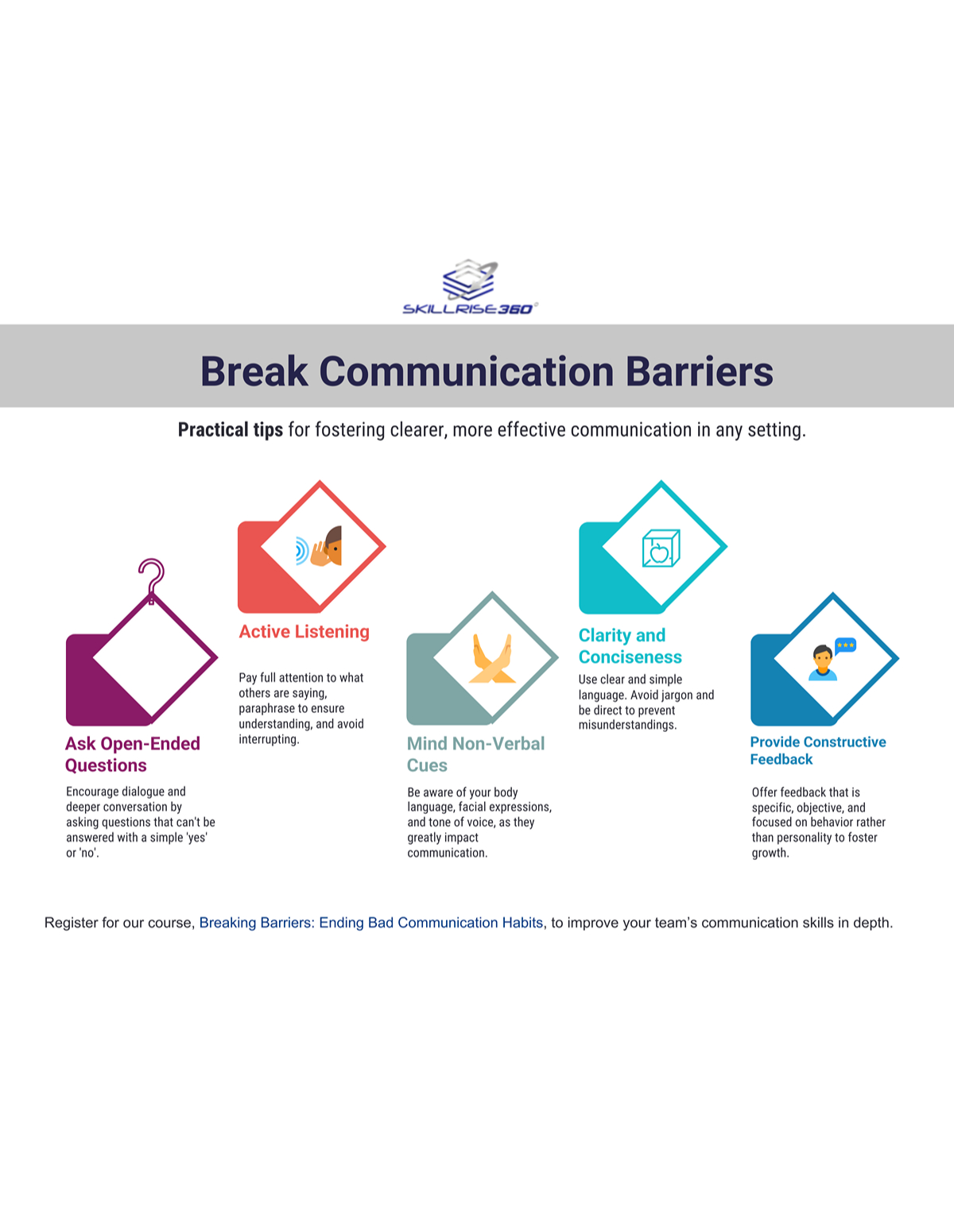 Breaking Barriers: Ending Bad Communication Habits