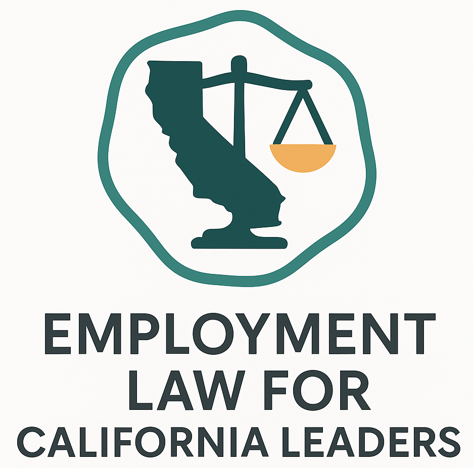 Employment Law for California Leaders