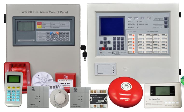 LPCB Approved Intelligent smoke detector Addressable alarm 