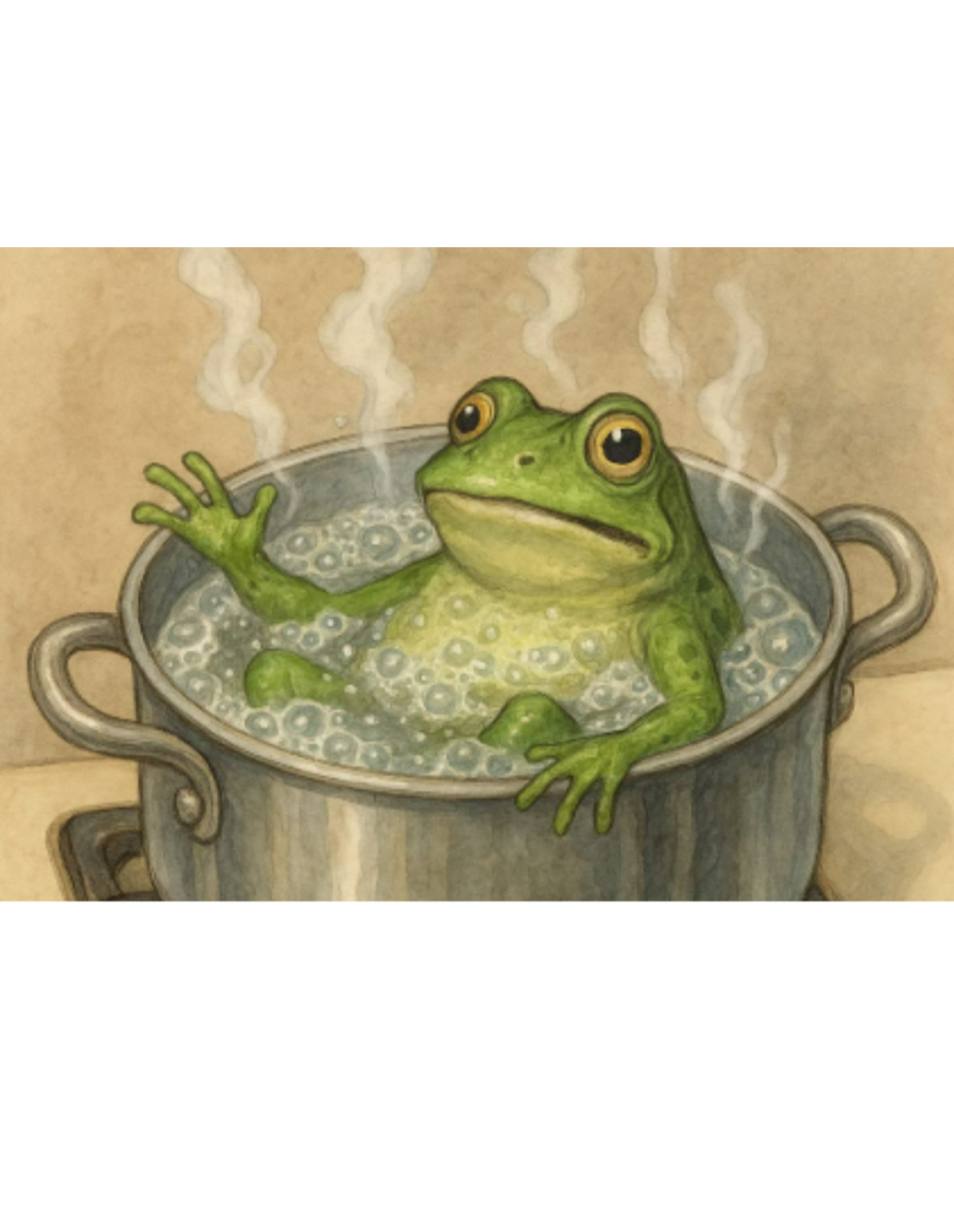We Have Become the Frog in the Pot of Water